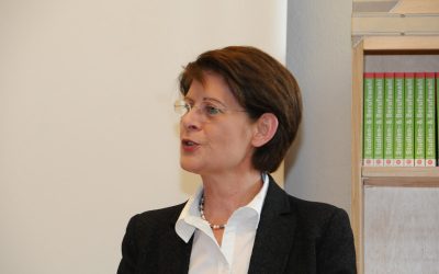 Europaabgeordnete Fr Dr. Sommer besucht das EBG