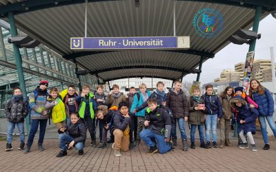 5b besucht das Alfried – Krupp – Schülerlabor der Ruhruniversität Bochum
