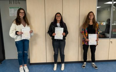 EBG-Schülerinnen erhalten Cambridge Certificates