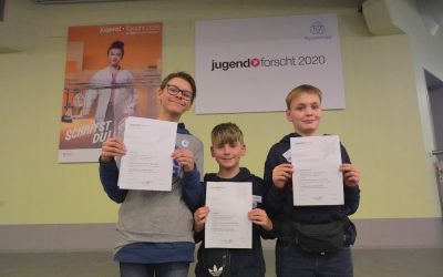 EBG – MINT – Team nimmt am Wettbewerb “Jugend forscht” teil