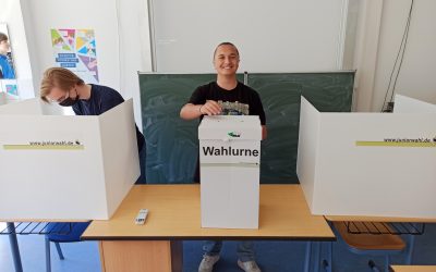 Juniorwahl zur Landtagswahl 2022 am EBG