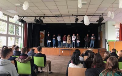 Poetry-Slam von Deutschkursen der Jahrgangsstufe EF