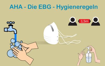 AHA! – Die EBG – Hygieneregeln